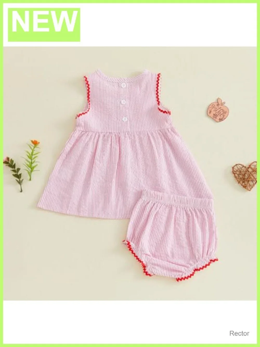 Baby Girl Sleeveless Bowknot Dress Top and Bloomers Shorts Set Toddler Outfit